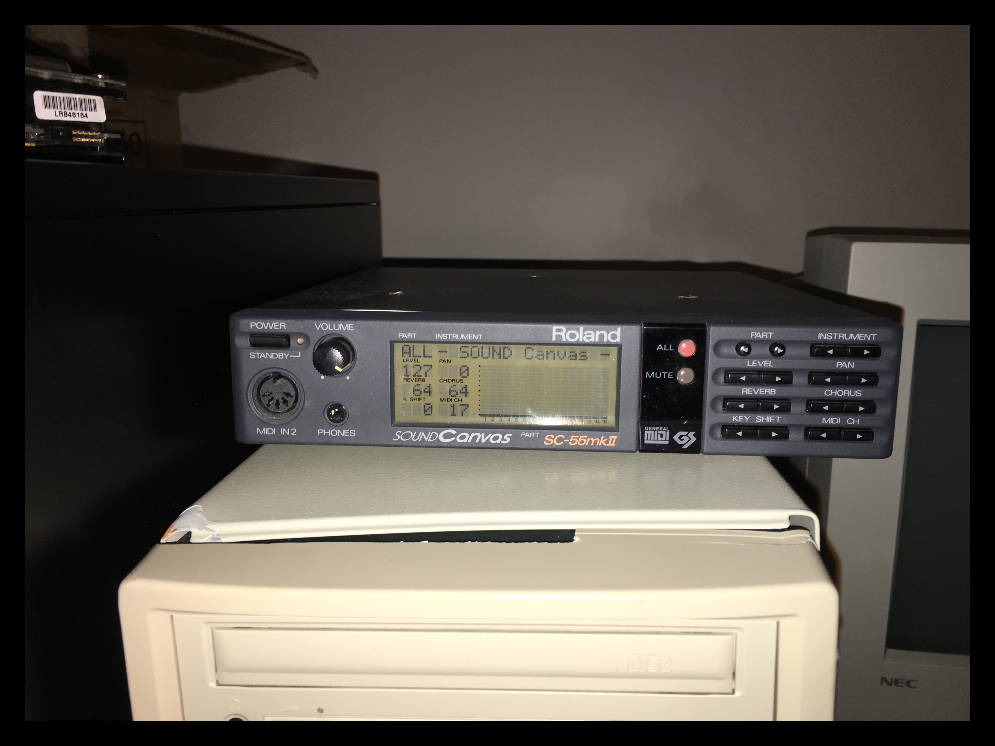 【超美品】 Roland ローランド SC-55mk2 SOUND CANVAS Roland SC-55 mkII mk2 SOUND Canvas MIDI Sound Module | eBay